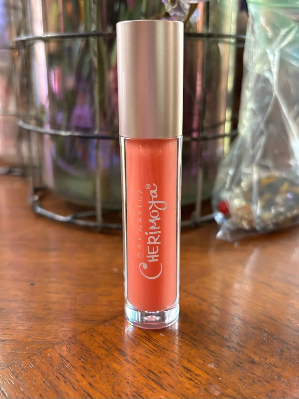 Coral Liquid Lipstick - Creamy Coral Shade new